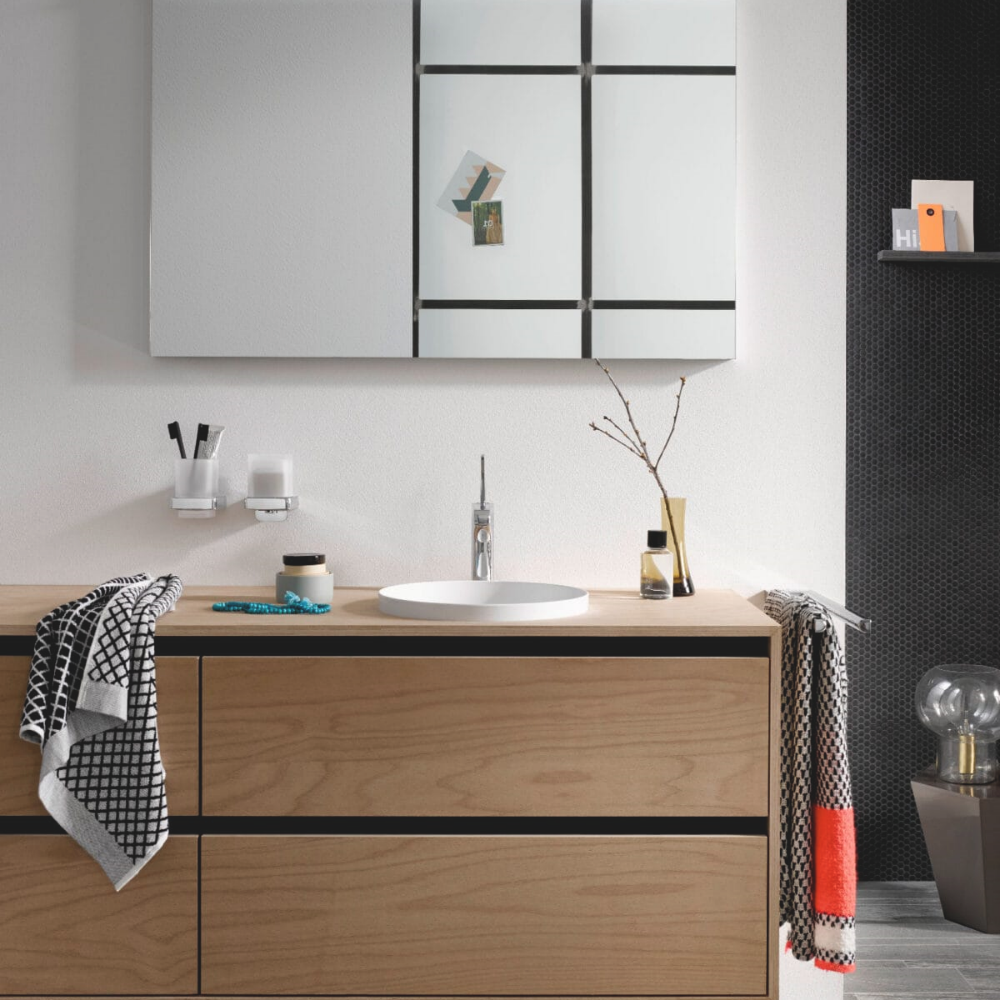 Duravit DuraStyle Basic - Umývadlo do nábytku 450x350 mm, s prepadom, biela 07434500002