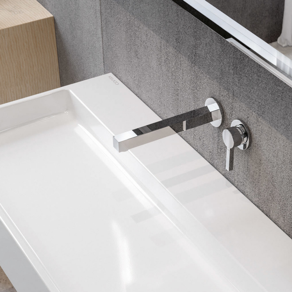 Duravit DuraStyle Basic - Umývadlo do nábytku 450x350 mm, s prepadom, biela 07434500002