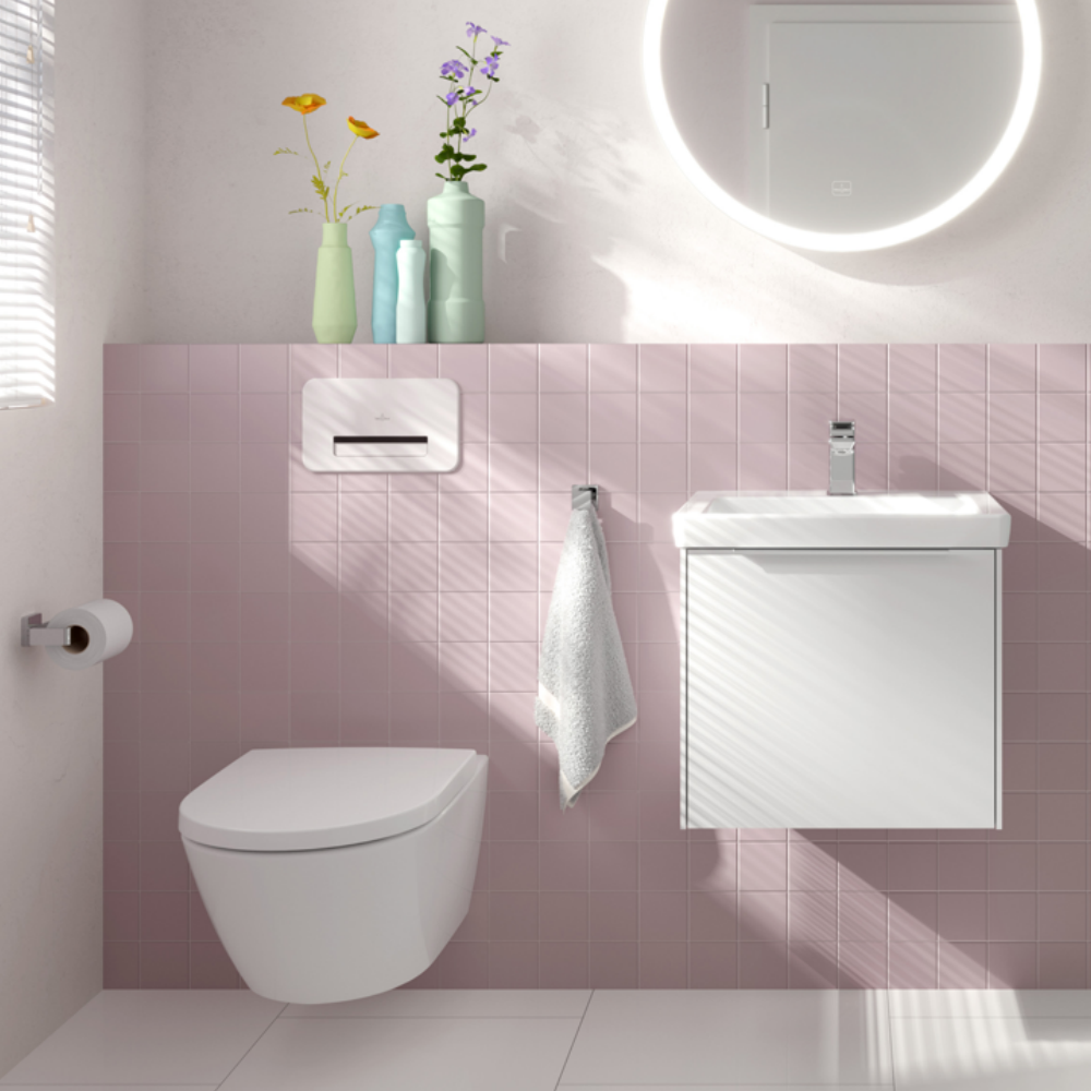 Duravit DuraStyle Basic - Umývadlo do nábytku 450x350 mm, s prepadom, biela 07434500002