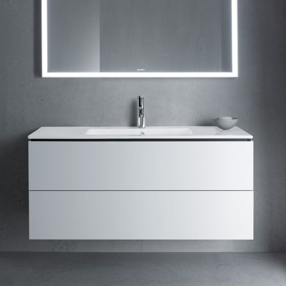 Duravit DuraStyle Basic - Umývadlo do nábytku 450x350 mm, s prepadom, biela 07434500002