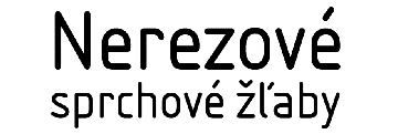 Nerezové sprchové žľaby