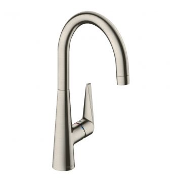 Hansgrohe Talis M51 - Kuchynská páková batéria 260, 1jet, vzhľad nerezu 72810800