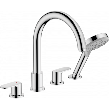 Hansgrohe Vernis Blend - 4-otvorová batéria na okraj vane, chróm 71456000