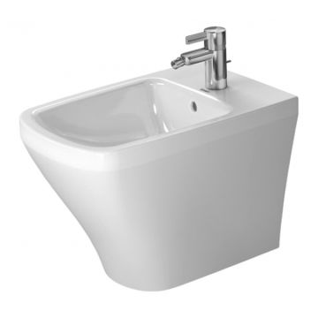 Duravit DuraStyle - Stojaci bidet, 1 otvor pre armatúru prepichnutý, 37x57 cm, biely 2284100000