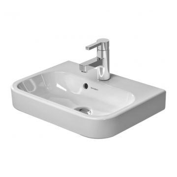 Duravit Happy D.2 - Umývadlo do nábytku 500x360 mm, s prepadom, biela 0710500000