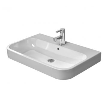 Duravit Happy D.2 - Umývadlo brúsené 650x505 mm, s prepadom, biela 2318650027