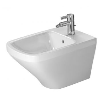 Duravit DuraStyle - Závesný bidet, 1 otvor pre batériu prepichnutý, 540x370 mm, biela 2287150000