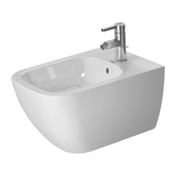 Duravit Happy D.2 - Závesný bidet s prepadom 540x355 mm, biela 2258150000