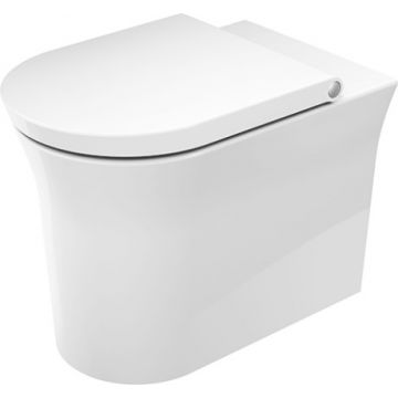 Duravit White Tulip - Stojace WC 370x580 mm, Rimless, HygieneGlaze, biela 2001092000