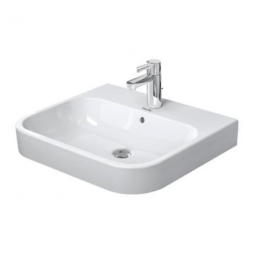 Duravit Happy D.2 - Umývadlo do nábytku 600x505 mm, 1 otvor pre batériu, biela 2318600000