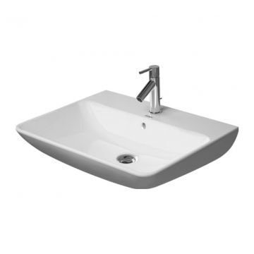 Duravit ME by Starck - Umývadlo 650x490 mm, s prepadom, biela 2335650000