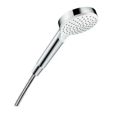 Hansgrohe Crometta - Ručná sprcha 1jet, biela/chróm 26331400