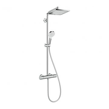 Hansgrohe Crometta E - Showerpipe 240 1jet s termostatom, chróm 27271000