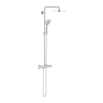 GROHE Euphoria System 210 - Sprchový systém s termostatom na stenu, chróm 27964000