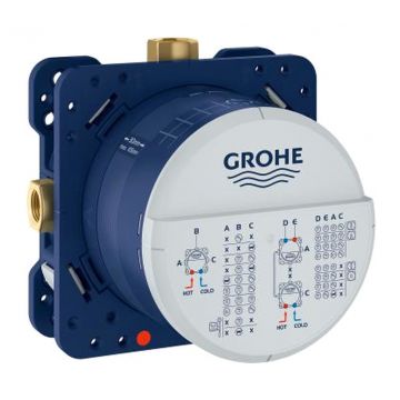 GROHE Rapido Smart Box - Univerzálne podomietkové teleso pre sprchové, vaňové a termostatické batérie, 35600000