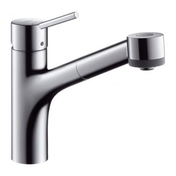 Hansgrohe Talis M52 - Kuchynská páková batéria 170, vyťahovateľná sprška, 2jet, chróm 32841000