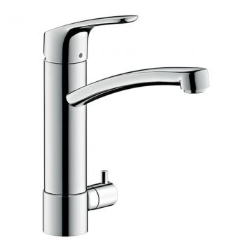 Hansgrohe Focus M41 - Kuchynská páková batéria 200, uzatvárací ventil pre spotrebič, 1jet, chróm 31803000