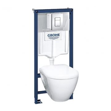 Grohe Solido Perfect - Set 4 v 1 s keramikou, chróm 39186000