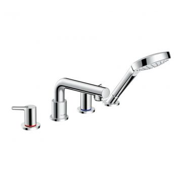 Hansgrohe Talis S - 4-otvorová batéria na okraj vane, chróm 72419000