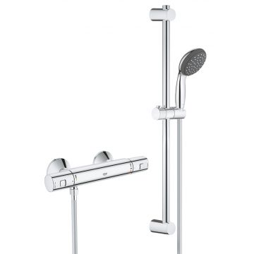 GROHE Precision Start - Termostatická sprchová batéria so sprchovou súpravou, chróm 34597000