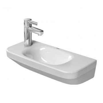 Duravit Durastyle - Umývadielko 500x220 mm, otvor na batériu vľavo, biela 0713500009