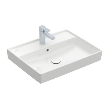 Villeroy & Boch Collaro - Umývadlo 600x470mm s prepadom, alpská biela 4A336001