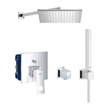 GROHE Eurocube SET 1 - Sprchový systém pod omietku, Eurocube, páková batéria- kompletná sada