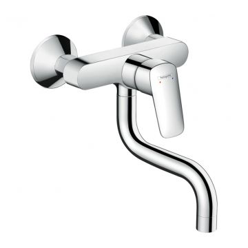 Hansgrohe Logis M31 - Kuchynská páková batéria 1jet, dolný výtok, chróm 71836000