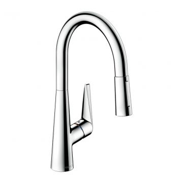 Hansgrohe Talis M51 - Kuchynská páková batéria 200 s výsuvnou sprchou, chróm 72813000