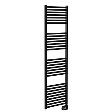 Cordivari Lisa 22 Black Electric - Radiátor 1160x450 mm s termostatom, čierna matná 3581646100153