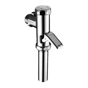 Schell - tlakový WC splachovač s páčkou 3/4 “, SCHELLOMAT, chróm 022380699