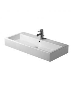 Duravit Vero - Umývadlo 1000x470 mm, 1 otvor pre armatúru, biela 0454100000