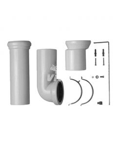 Duravit Caro - Vario pripojovacia sada, priemer 11 cm, 0014220000