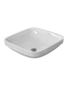 Duravit DuraStyle - Vstavané umývadlo 370x370 mm, biela 0373370000