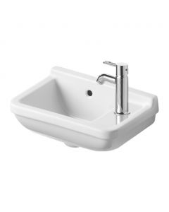 Duravit Starck 3 - Umývadielko 400x260 mm, s prepadom, biela 0751400000