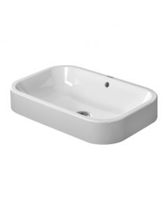 Duravit Happy D.2 - Umývadlová misa 600x400 mm, s prepadom, biela 2314600000