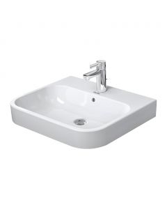 Duravit Happy D.2 - Umývadlo do nábytku 600x505 mm, 1 otvor pre batériu, biela 2318600000