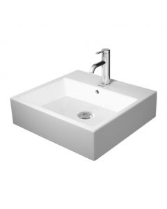 Duravit Vero Air - Umývadlo brúsené 500x470 mm, s prepadom, biela 2350500027