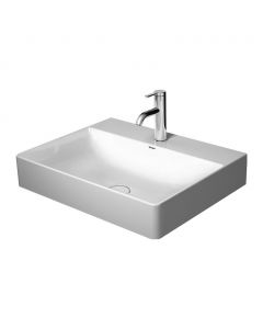 Duravit DuraSquare - Umývadlo do nábytku 600x470 mm, bez prepadu, biela 2353600041