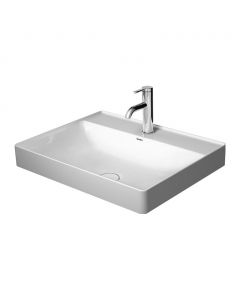 Duravit DuraSquare - Umývadlová misa 600x470 mm, biela 2354600041