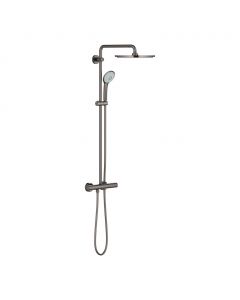 GROHE Euphoria System 310 - Sprchový systém s termostatom na stenu, Hard Graphite 26075A00