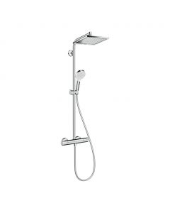 Hansgrohe Crometta E - Showerpipe 240 1jet s termostatom, chróm 27271000