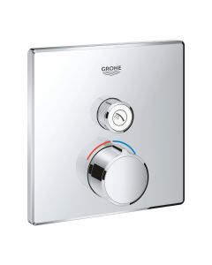 GROHE SmartControl - Krytka podomietkovej batérie s jedným ventilom, chróm 29147000