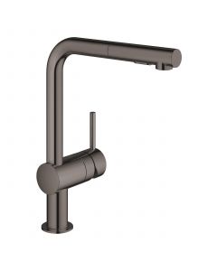 GROHE Minta - Páková drezová batéria, Hard Graphite 30274A00