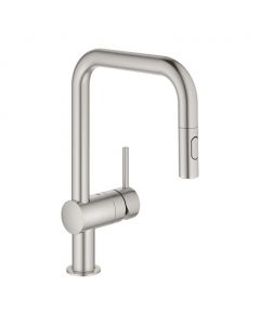 GROHE Minta - Páková drezová batéria, supersteel 32322DC2