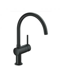 GROHE Minta - Páková drezová batéria, čierna velvet black 32917KS0