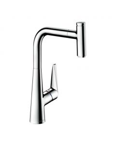 Hansgrohe Talis Select M51 - Kuchynská páková batéria 300, Eco, vyťahovateľný výtok, 1jet, chróm 72826000