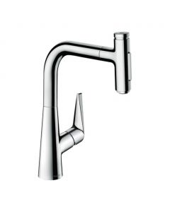 Hansgrohe Talis Select M51 - Kuchynská páková batéria s vyťahovacou sprškou, chróm 72824000