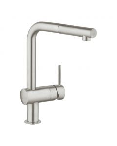 GROHE Minta - Páková drezová batéria, supersteel 32168DC0