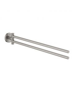 Grohe Essentials - Držiak na uteráky, supersteel 40371DC1